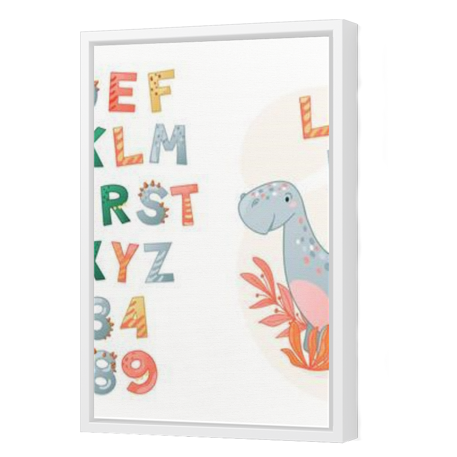 Thumbnail for Canvas - White Floating Frame