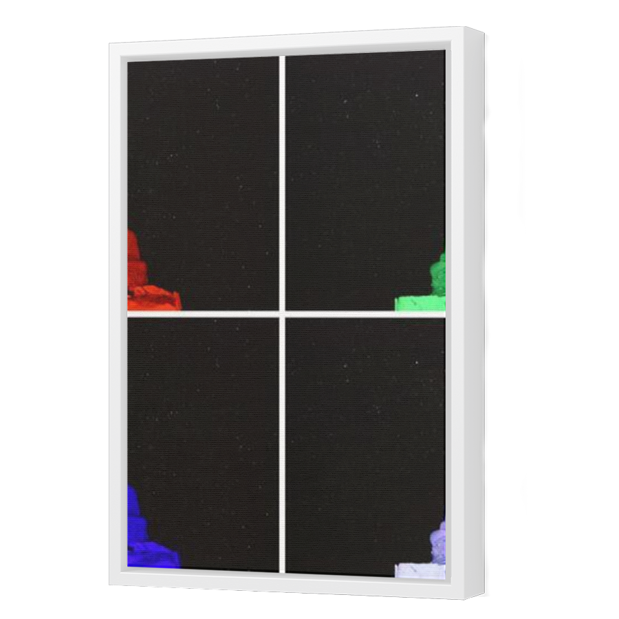 Thumbnail for Canvas - White Floating Frame