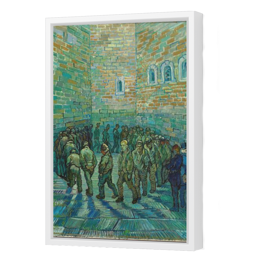 Thumbnail for Canvas - White Floating Frame