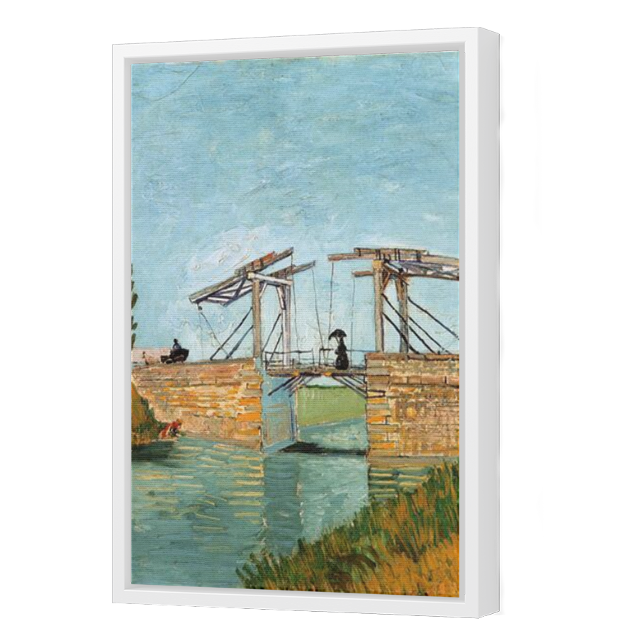 Thumbnail for Canvas - White Floating Frame