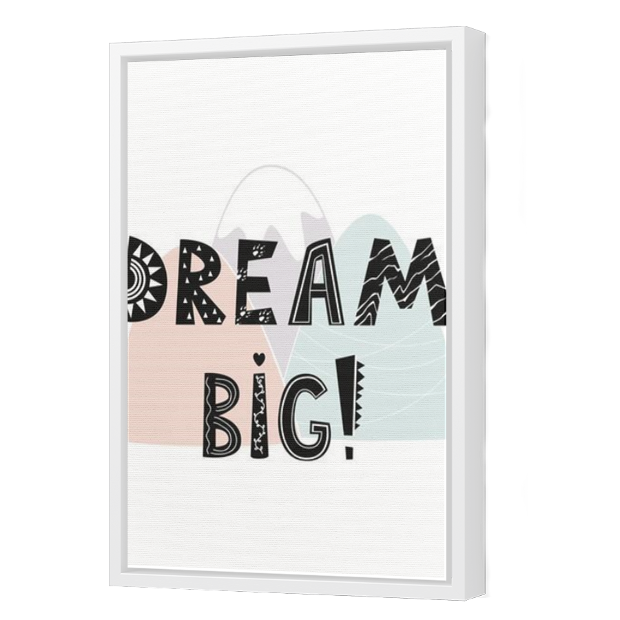 Thumbnail for Canvas - White Floating Frame