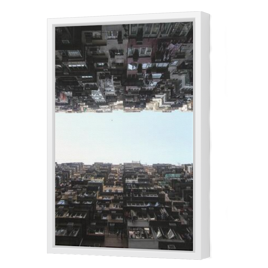 Thumbnail for Canvas - White Floating Frame