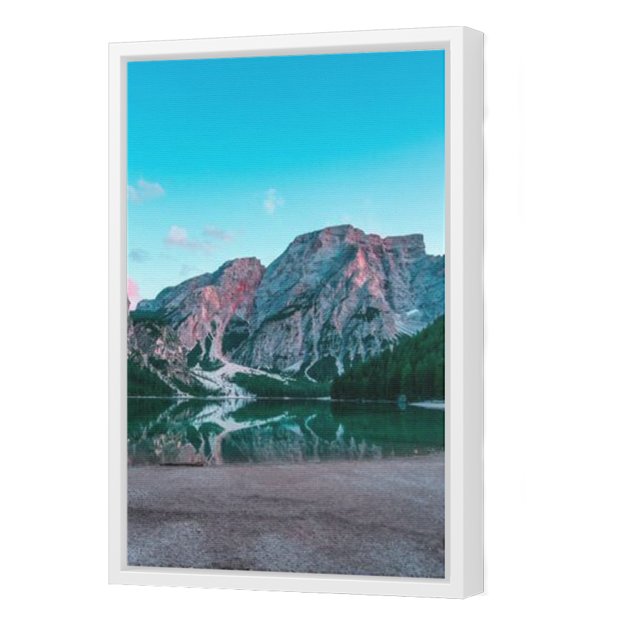 Thumbnail for Canvas - White Floating Frame