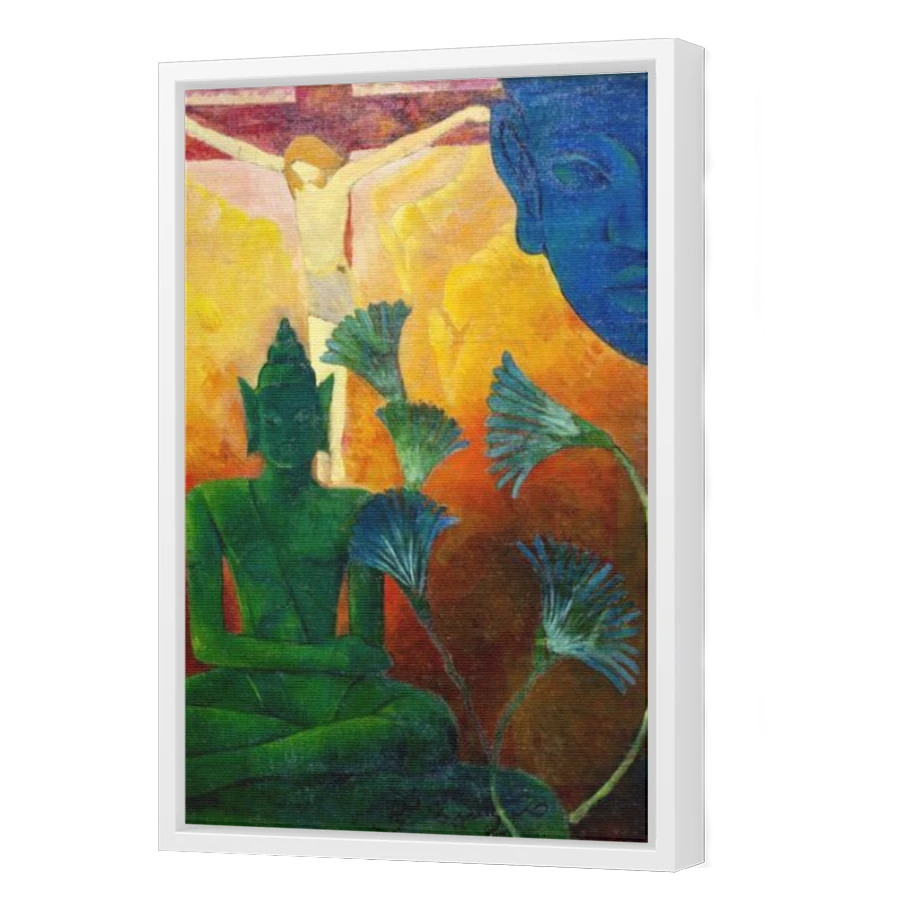 Thumbnail for Canvas - White Floating Frame