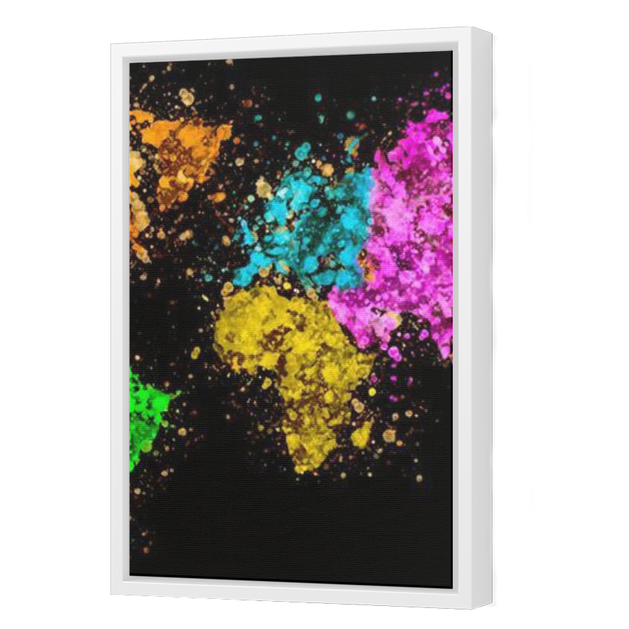 Thumbnail for Canvas - White Floating Frame