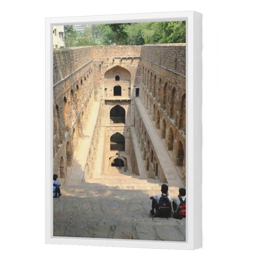 Thumbnail for Canvas - White Floating Frame