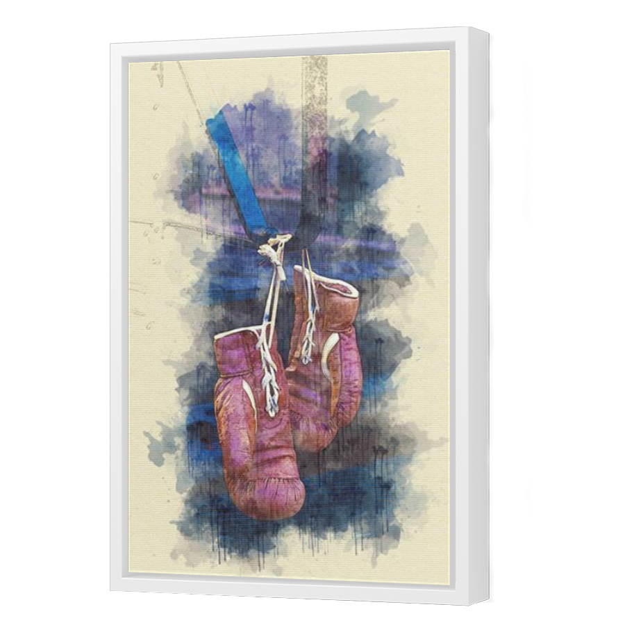 Thumbnail for Canvas - White Floating Frame