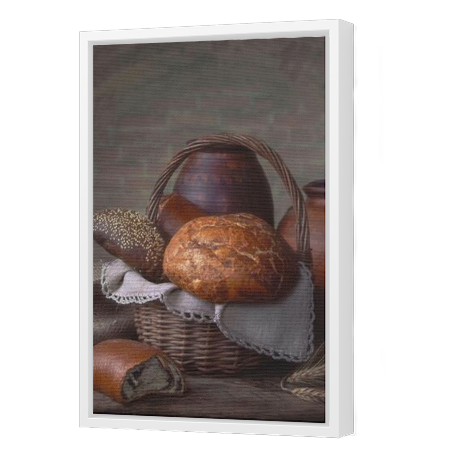 Thumbnail for Canvas - White Floating Frame