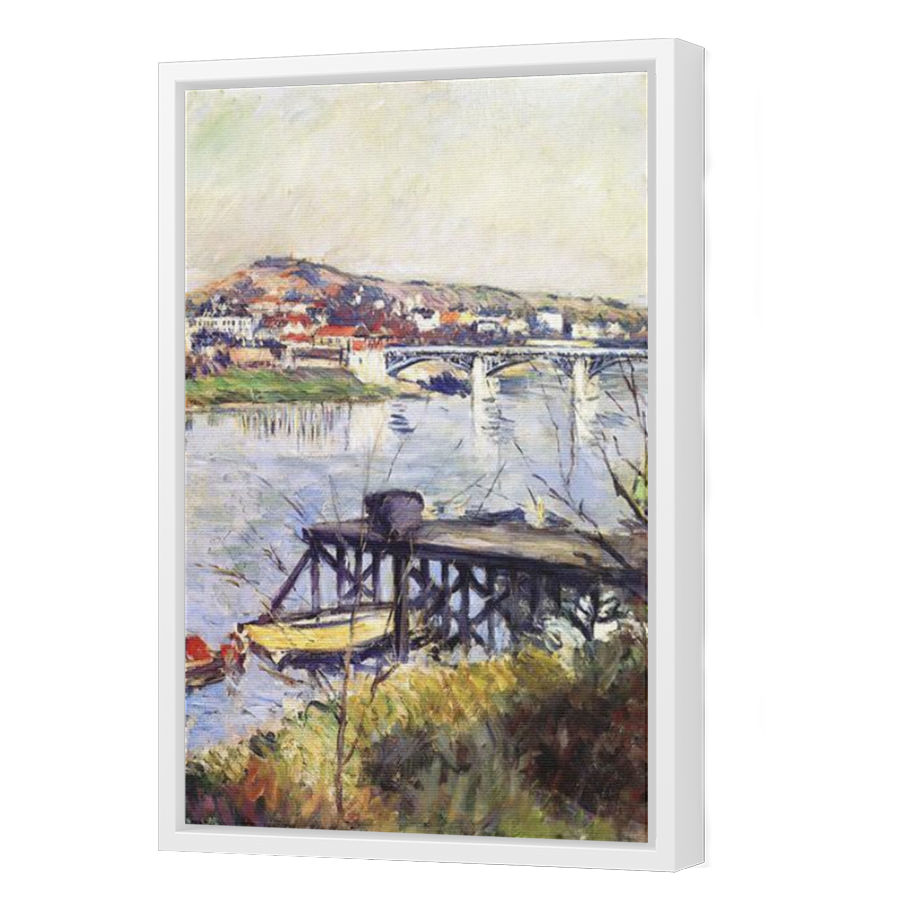 Thumbnail for Canvas - White Floating Frame