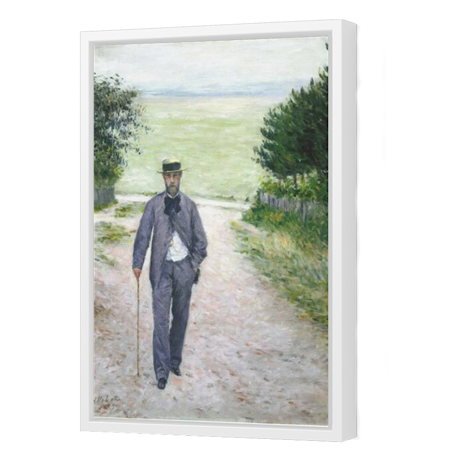 Thumbnail for Canvas - White Floating Frame