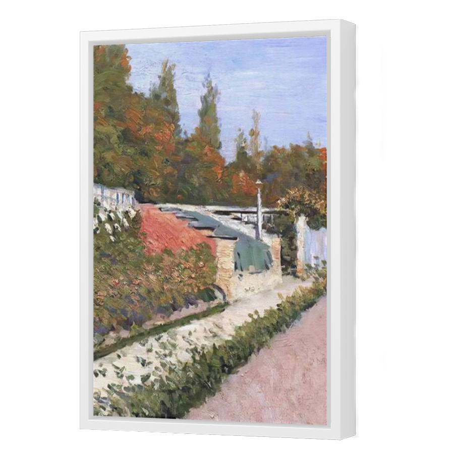 Thumbnail for Canvas - White Floating Frame