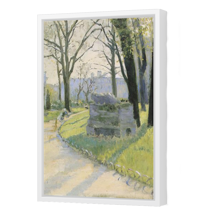 Thumbnail for Canvas - White Floating Frame
