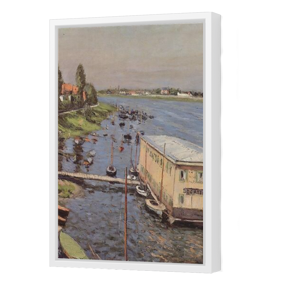 Thumbnail for Canvas - White Floating Frame