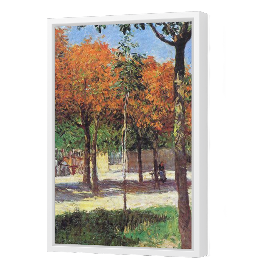 Thumbnail for Canvas - White Floating Frame