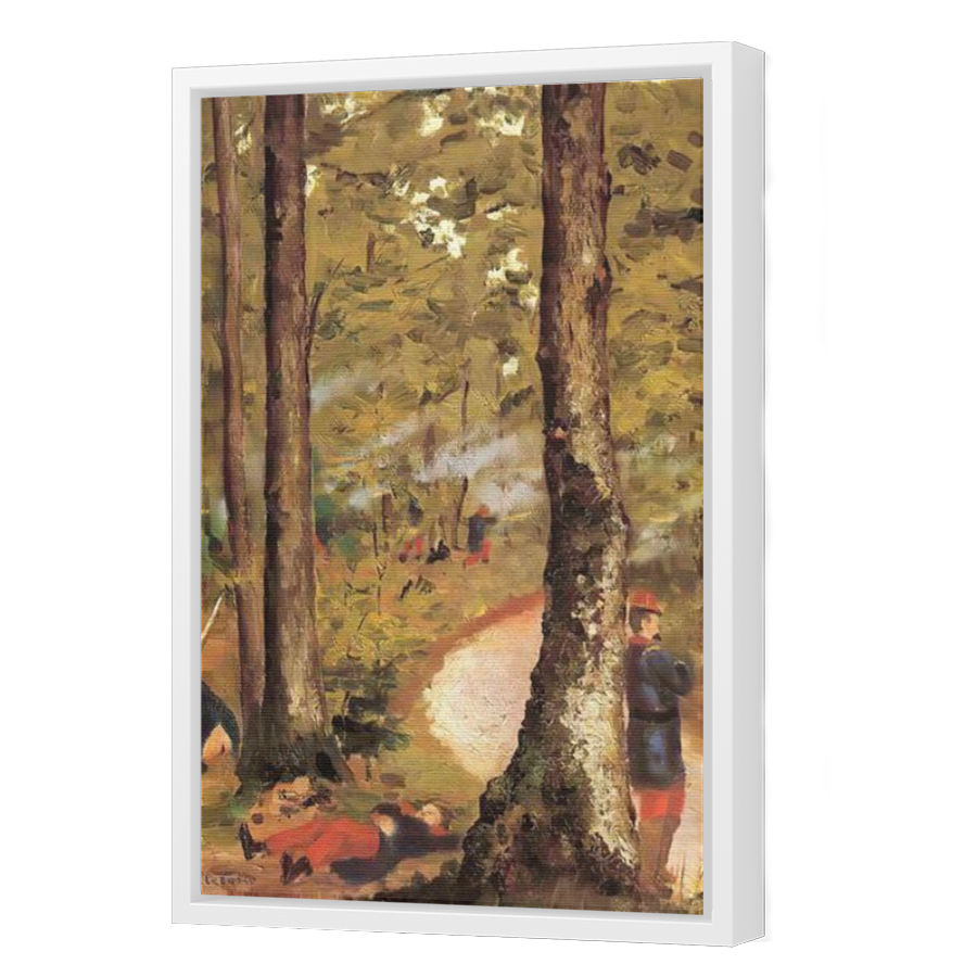 Thumbnail for Canvas - White Floating Frame