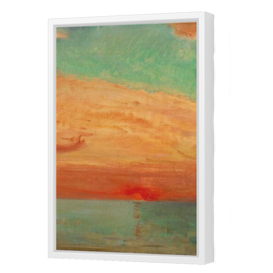 Thumbnail for Canvas - White Floating Frame