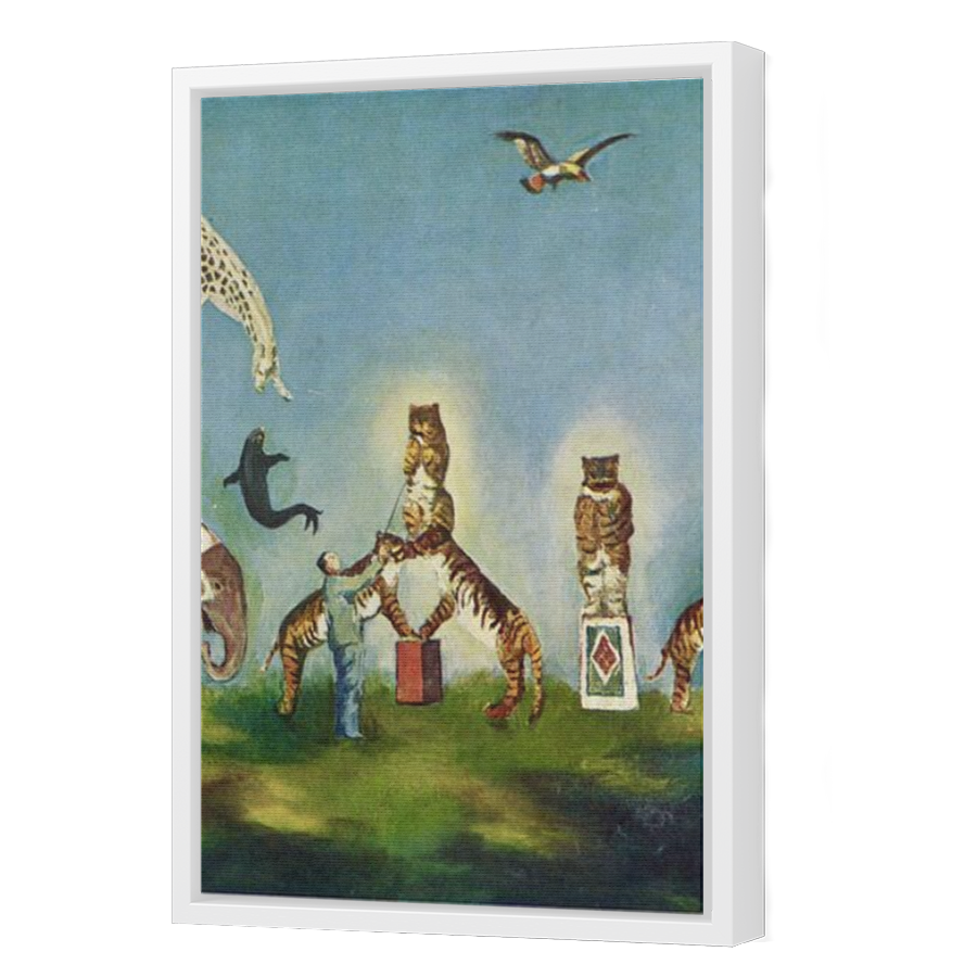 Thumbnail for Canvas - White Floating Frame