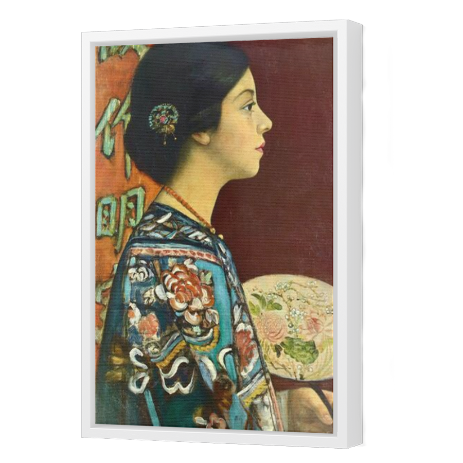Thumbnail for Canvas - White Floating Frame