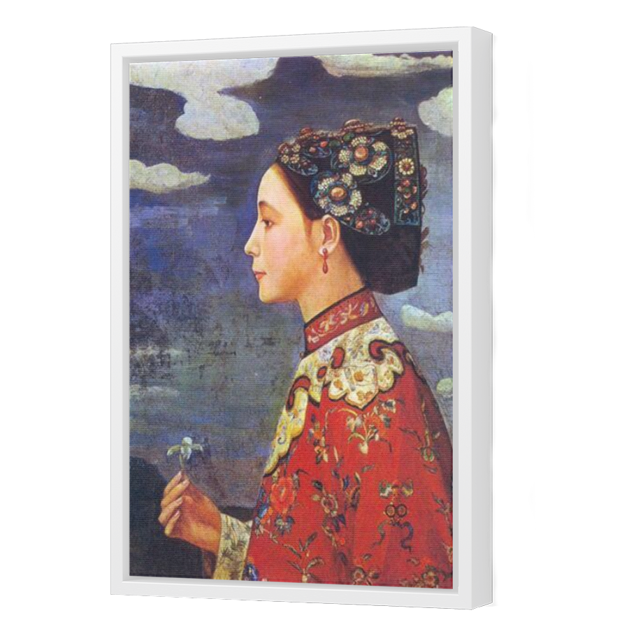 Thumbnail for Canvas - White Floating Frame