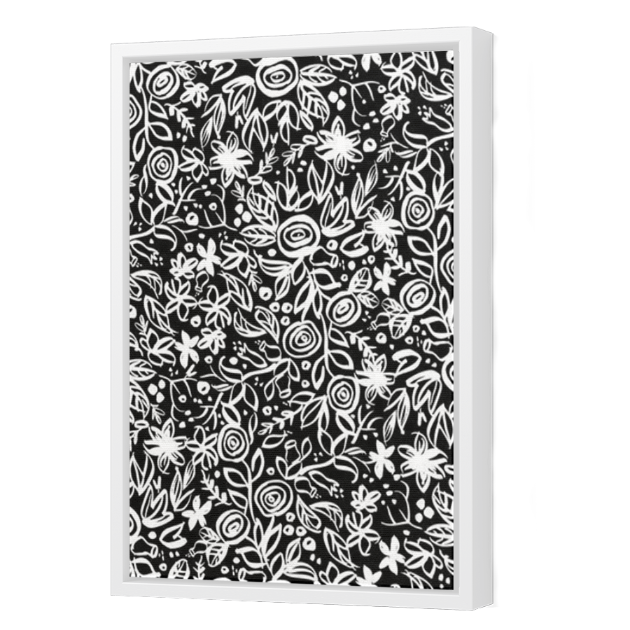 Thumbnail for Canvas - White Floating Frame