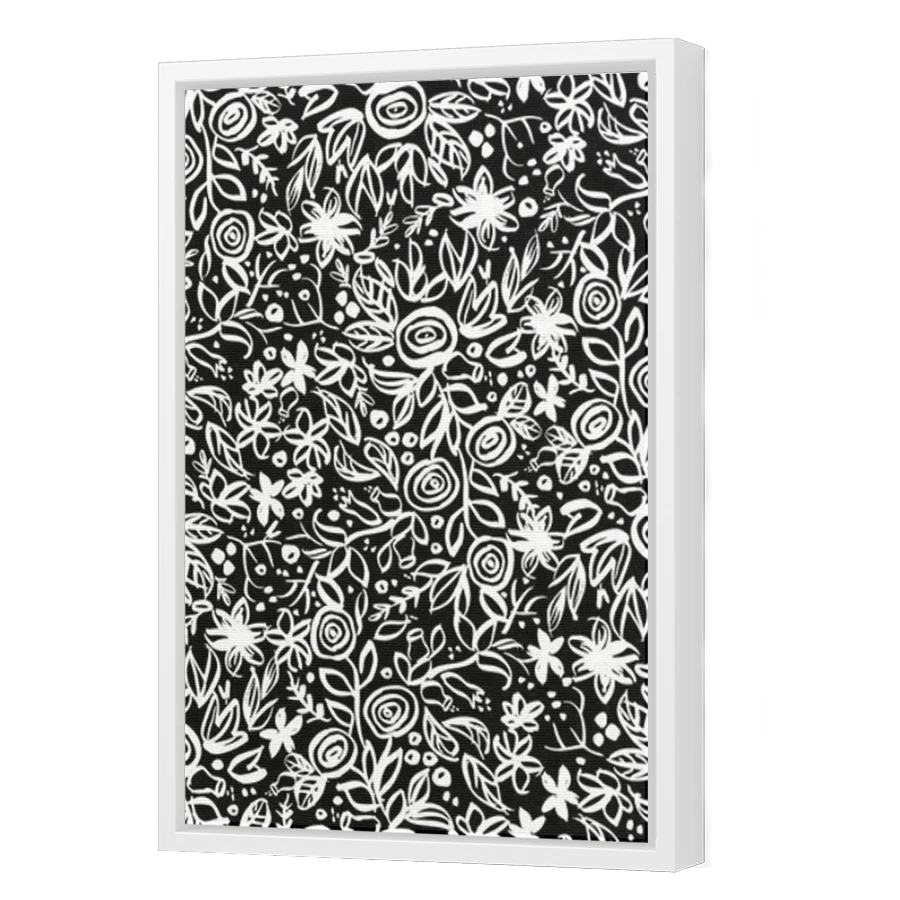 Thumbnail for Canvas - White Floating Frame