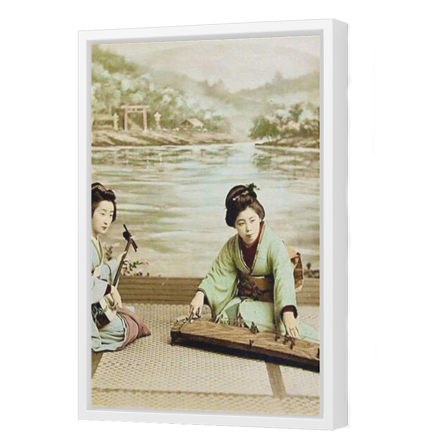 Thumbnail for Canvas - White Floating Frame