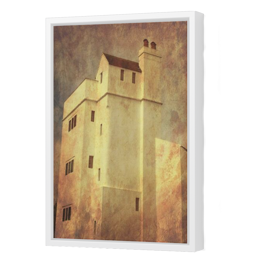 Thumbnail for Canvas - White Floating Frame