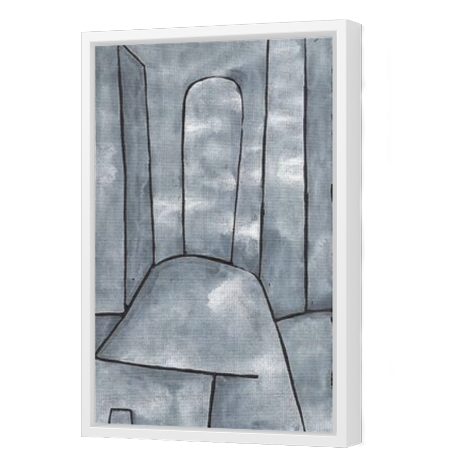 Thumbnail for Canvas - White Floating Frame