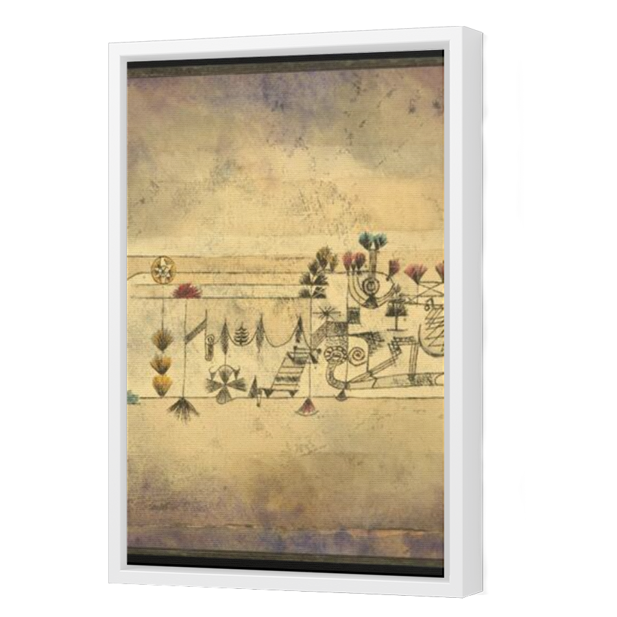 Thumbnail for Canvas - White Floating Frame
