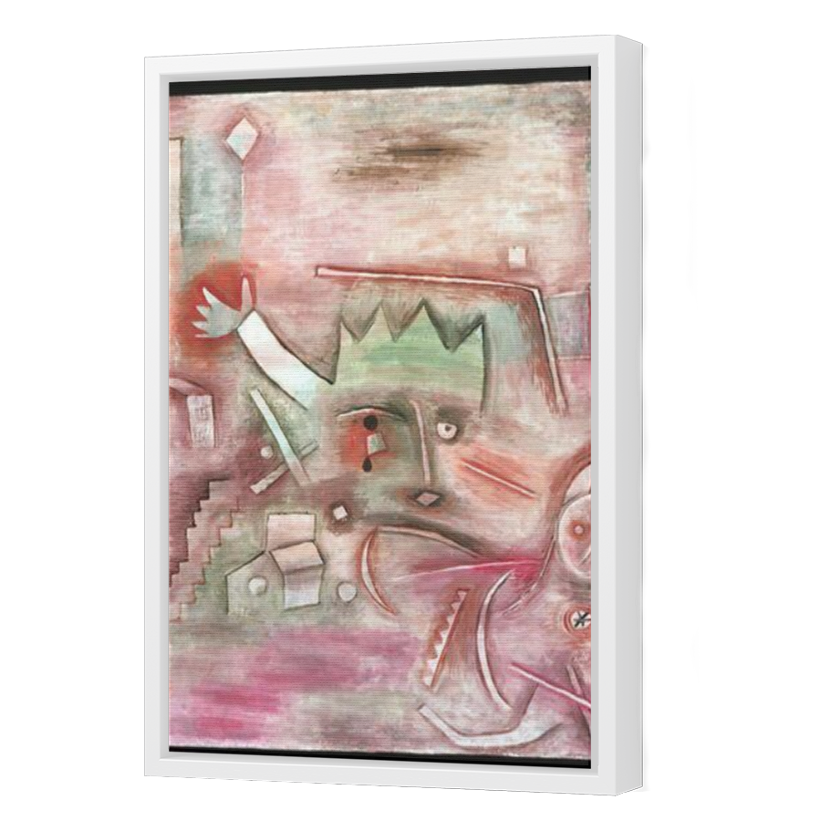 Thumbnail for Canvas - White Floating Frame