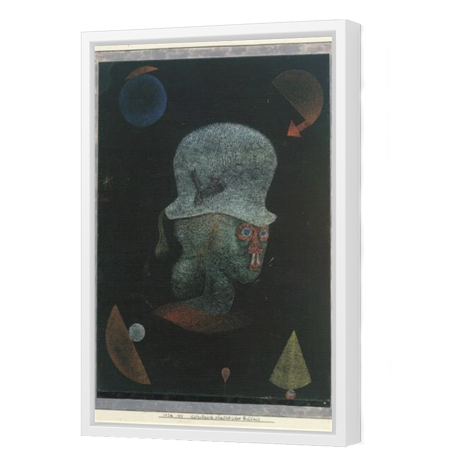 Thumbnail for Canvas - White Floating Frame