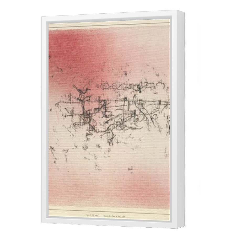 Thumbnail for Canvas - White Floating Frame