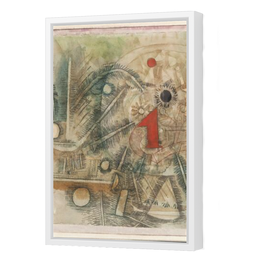 Thumbnail for Canvas - White Floating Frame