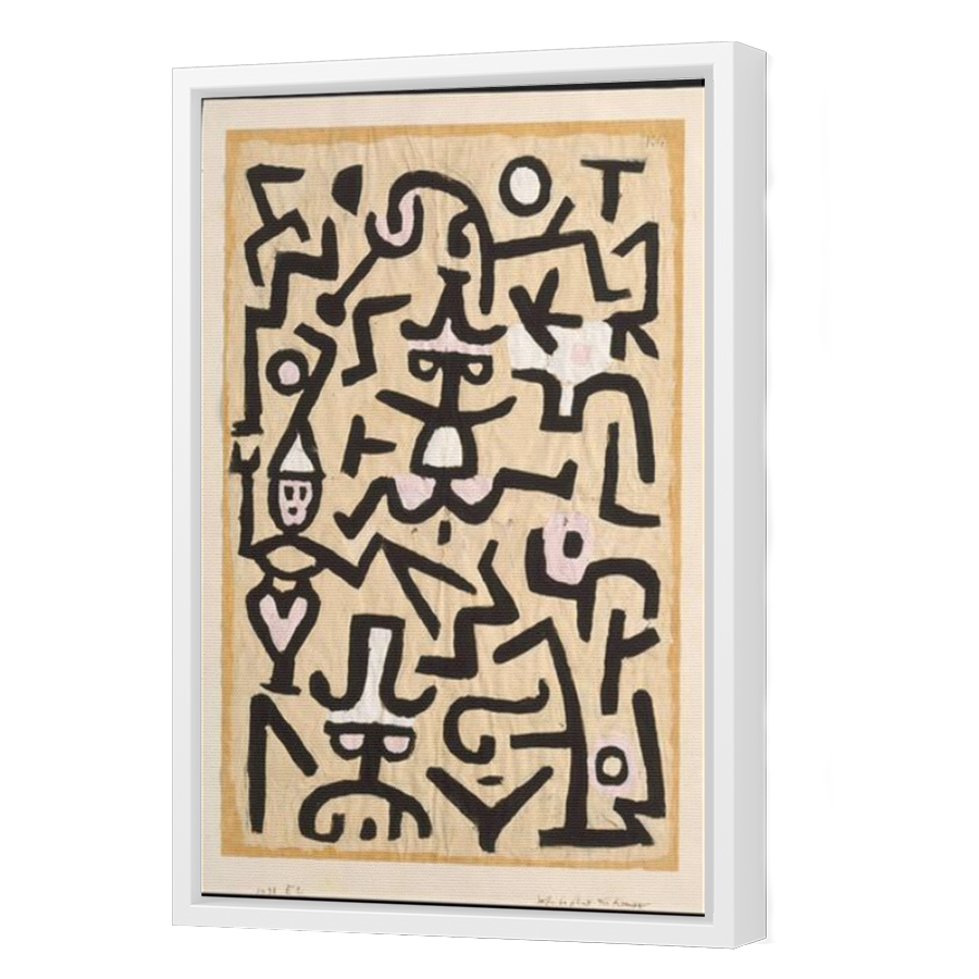 Thumbnail for Canvas - White Floating Frame