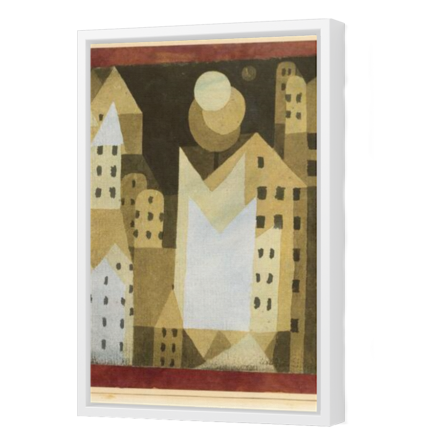 Thumbnail for Canvas - White Floating Frame