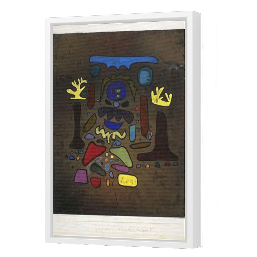 Thumbnail for Canvas - White Floating Frame