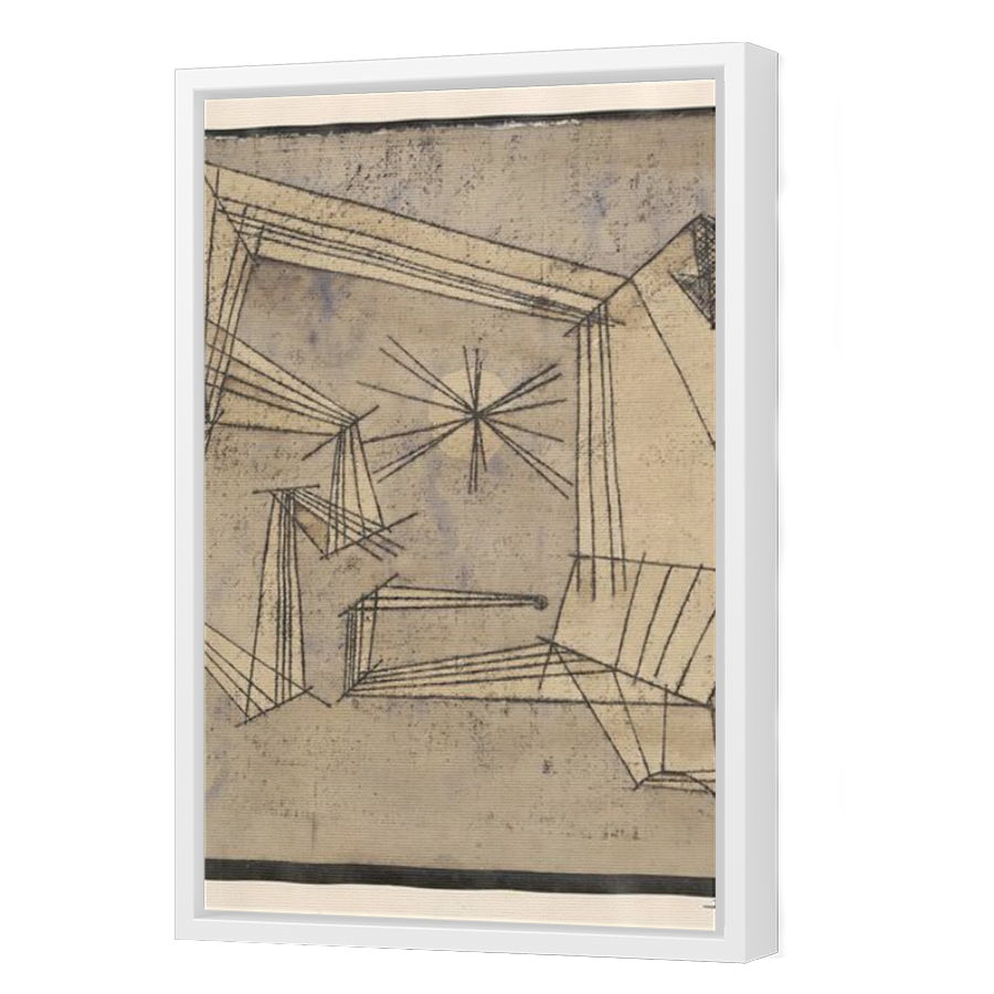 Thumbnail for Canvas - White Floating Frame