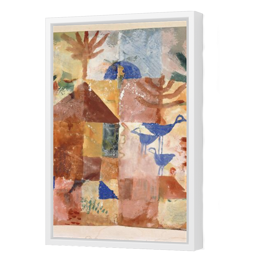 Thumbnail for Canvas - White Floating Frame