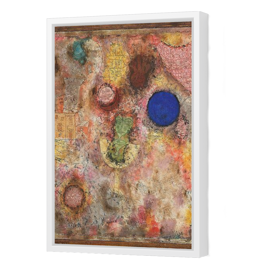Thumbnail for Canvas - White Floating Frame