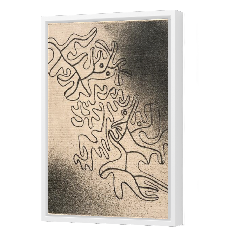 Thumbnail for Canvas - White Floating Frame
