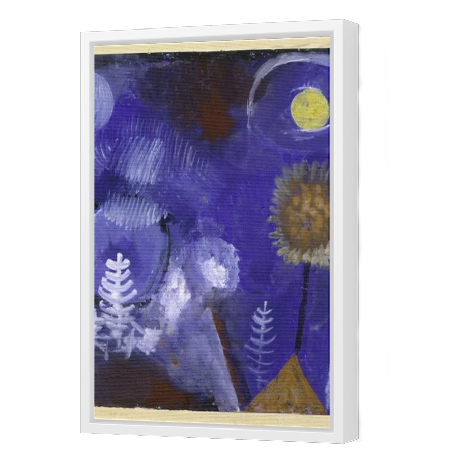 Thumbnail for Canvas - White Floating Frame