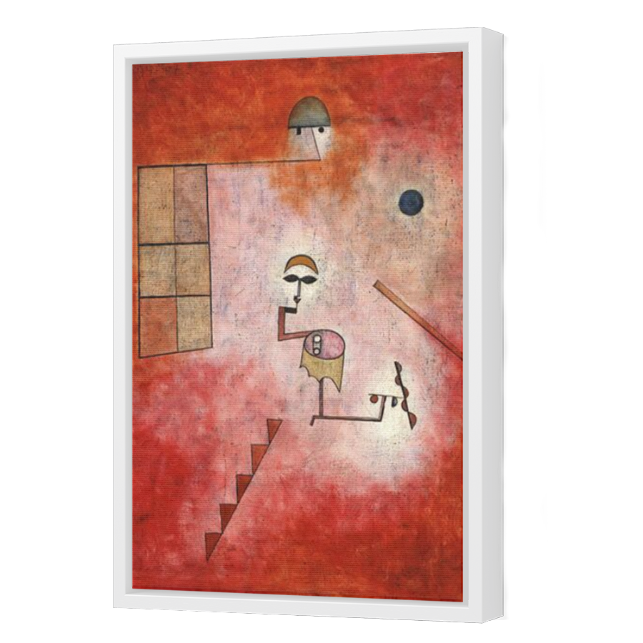 Thumbnail for Canvas - White Floating Frame
