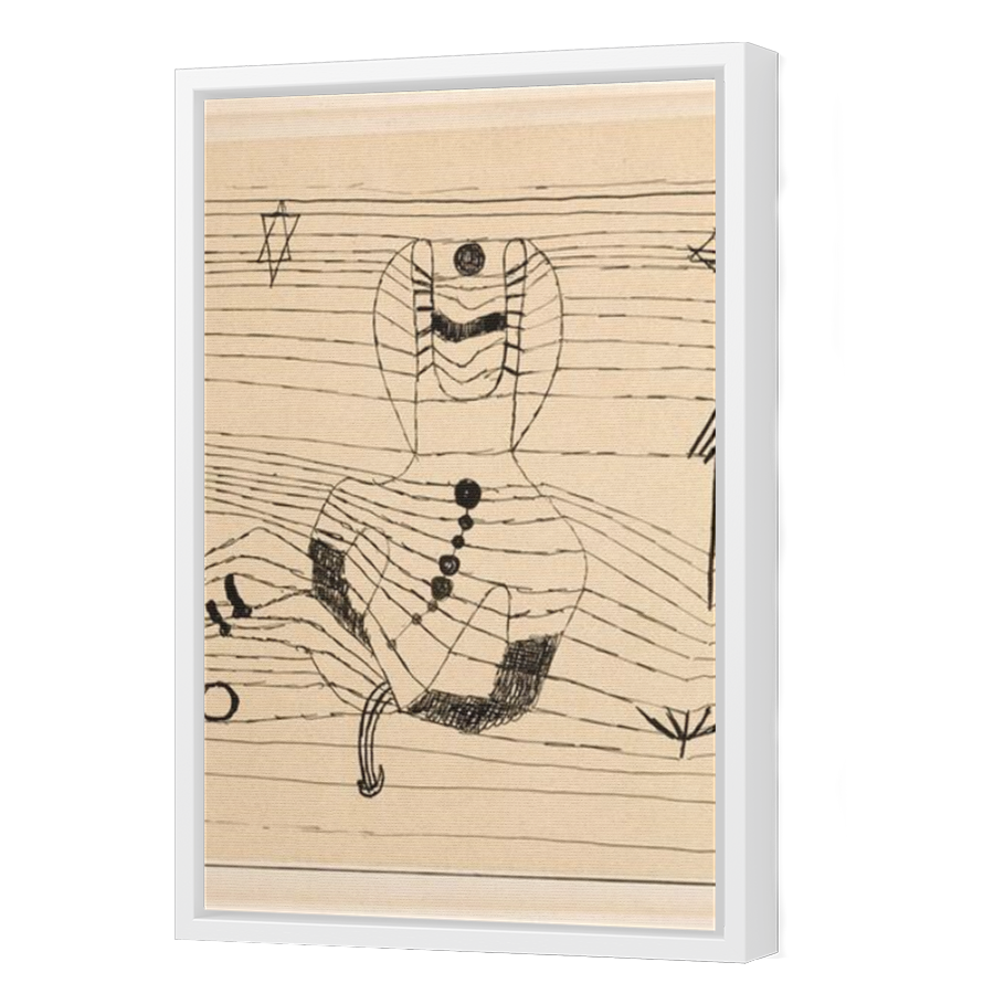 Thumbnail for Canvas - White Floating Frame