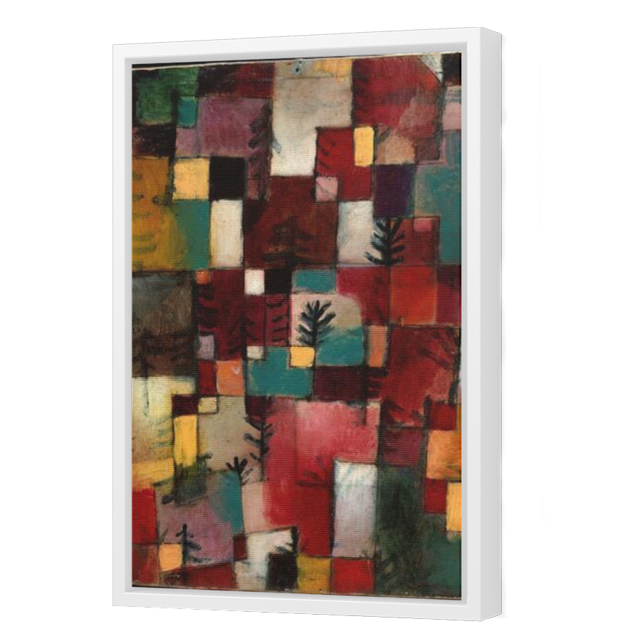 Thumbnail for Canvas - White Floating Frame