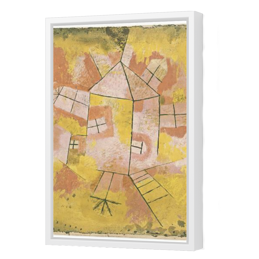 Thumbnail for Canvas - White Floating Frame