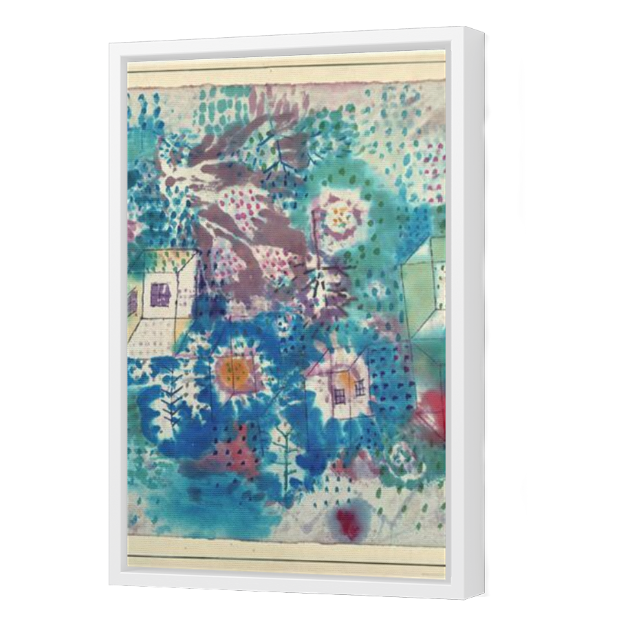 Thumbnail for Canvas - White Floating Frame