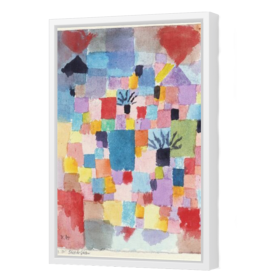Thumbnail for Canvas - White Floating Frame