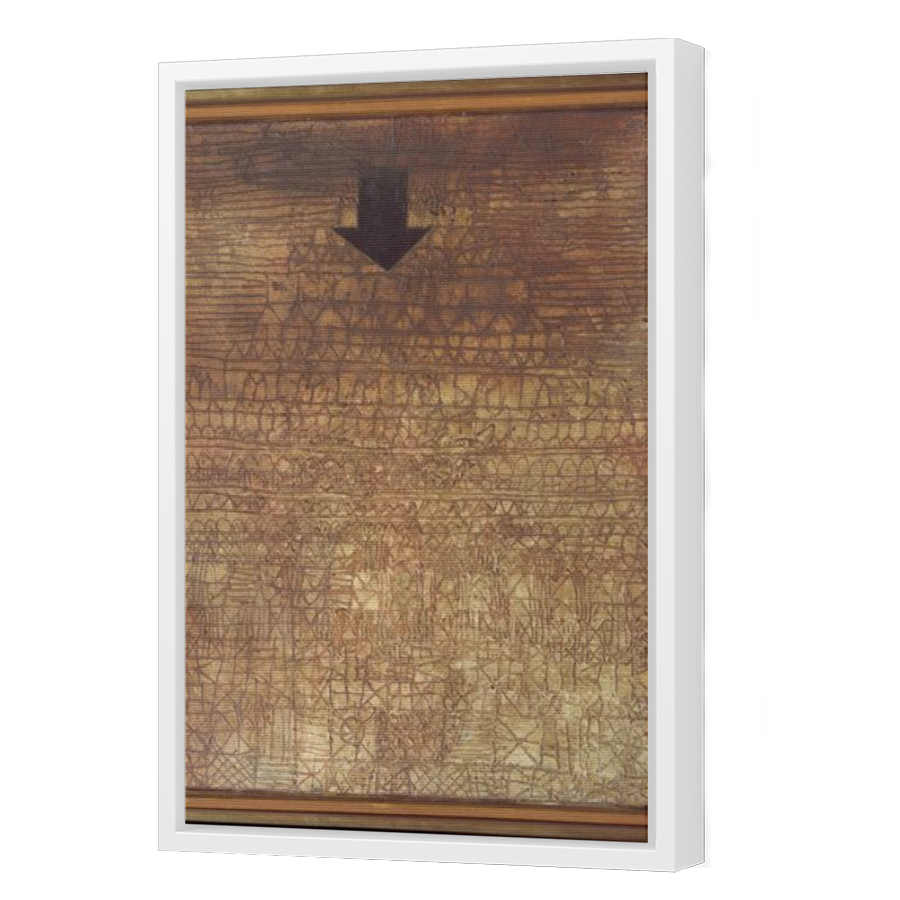 Thumbnail for Canvas - White Floating Frame