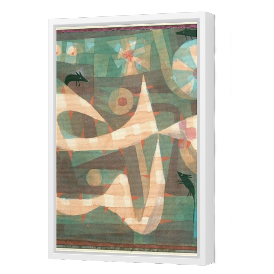 Thumbnail for Canvas - White Floating Frame