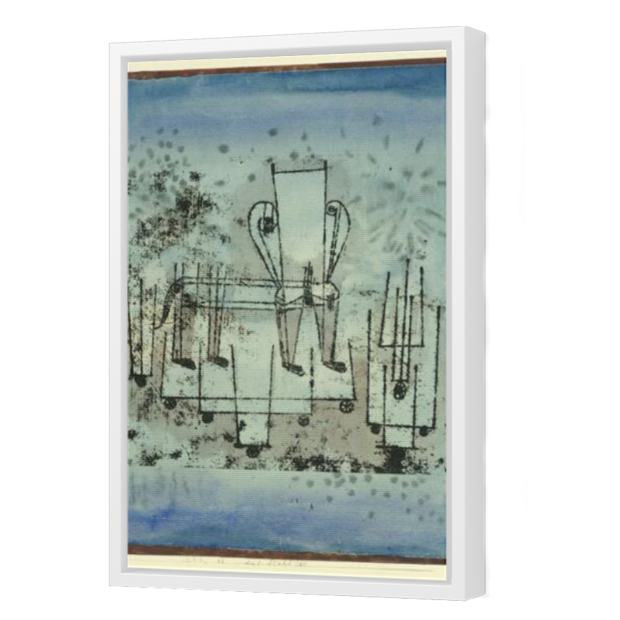 Thumbnail for Canvas - White Floating Frame